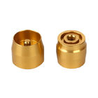 CNC Milling Turning ISO2768FH Custom Brass Fittings Parts For Aircraft