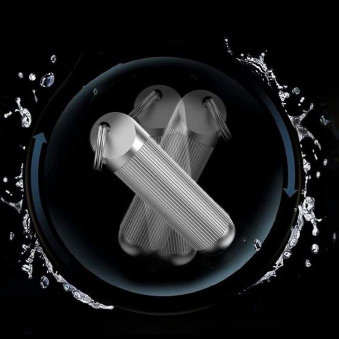la pillola di sette giorni dell'alluminio di forma rotonda può inscatolare per la cassa porpora a catena chiave